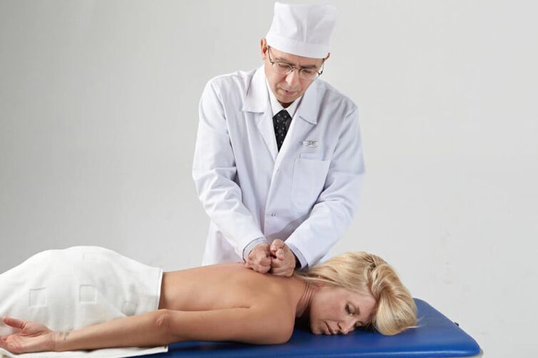 Masaža z osteohondrozo materničnega vratu