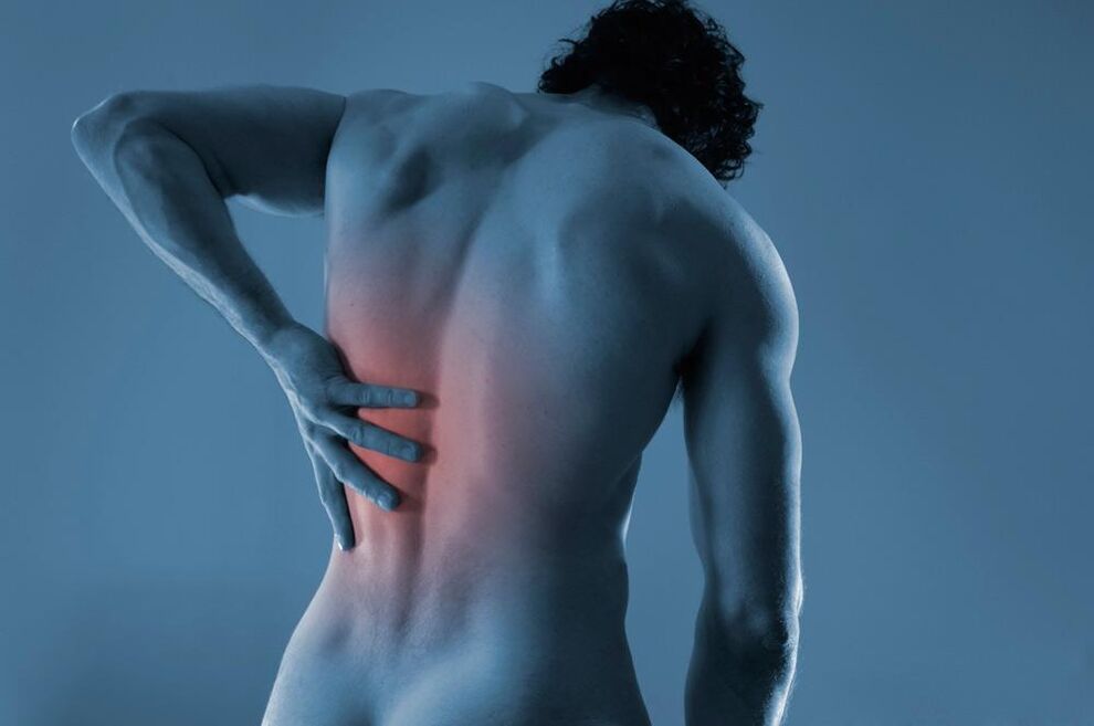 bolečine v hrbtu s prsno osteohondrozo fotografija 2